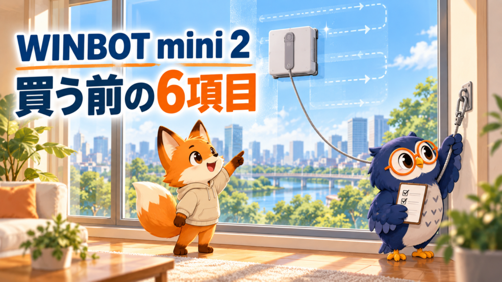 WINBOT mini 2の購入判断
